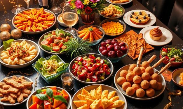 Sylwestrowe menu: Przekąski, sałatki i desery na imprezę